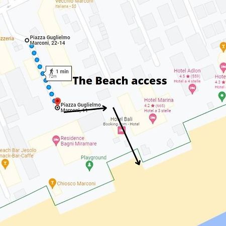 Movida Loft A Piazza Marconi Jesolo Lido - Spiaggia A 1 Minuto!!! לידו די ג'סולו מראה חיצוני תמונה
